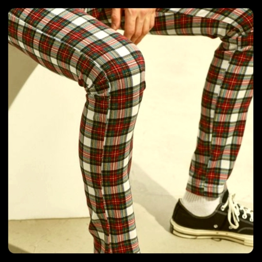 UO Tartan Skinny Pant, NWT
